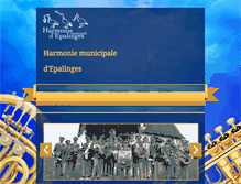 Tablet Screenshot of harmonie-epalinges.ch